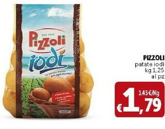 Deco Supermercati Pizzoli Patate Iodi offerta