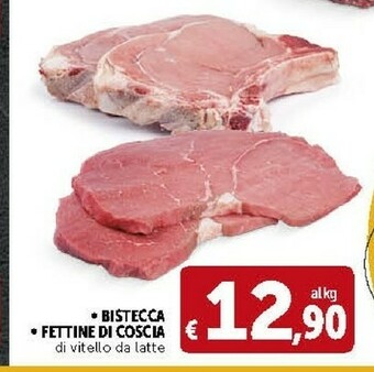 Deco Supermercati Fettine Di Coscia Di Vitello Da Latte offerta