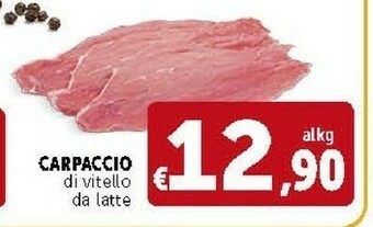 Deco Supermercati Carpaccio Di Vitello Da Latte offerta