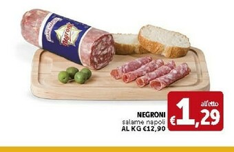 Deco Supermercati Negroni Salame Napoli offerta