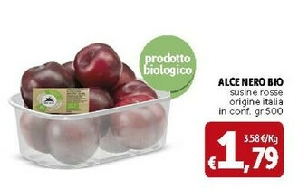 Deco Supermercati Alce Nero Susine Rosse Bio offerta
