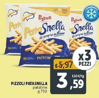 Pizzoli Pata Snella Patatine