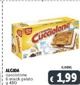 Deco Supermercati Algida Cucciolone Classico 480 G(ml) offerta