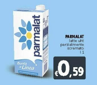 Deco Supermercati Parmalat Bontà E Linea Latte Parzialmente Scremato 1000 G(ml) offerta