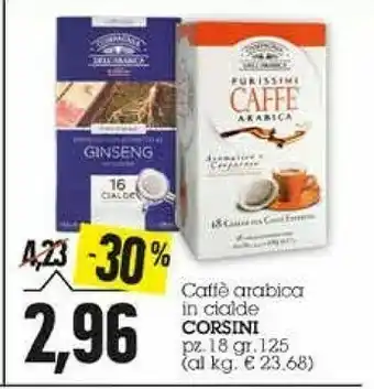 Emi Supermercati Corsini Cialde caffè offerta