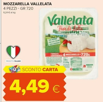 Tigre Vallelata Mozzarella offerta