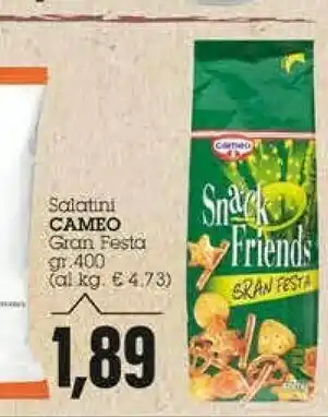 Emi Supermercati Cameo Snack offerta