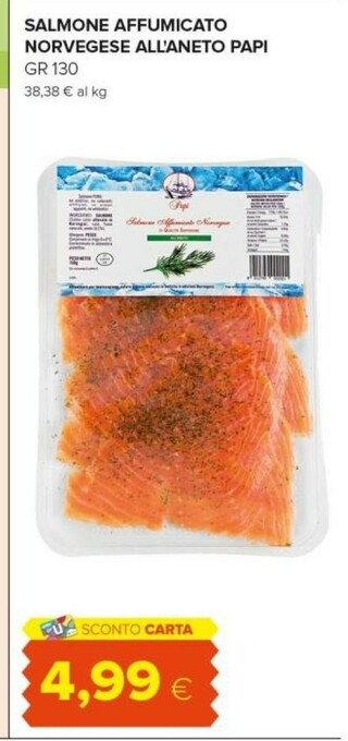Tigre Salmone affumicato offerta