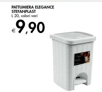 Bennet Stefanplast Pattumiera Elegance offerta