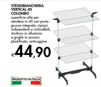 Bennet Colombo Stendibiancheria Vertical 40 offerta