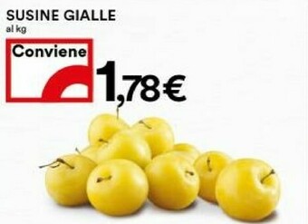 Coop Coop Susine Gialle offerta