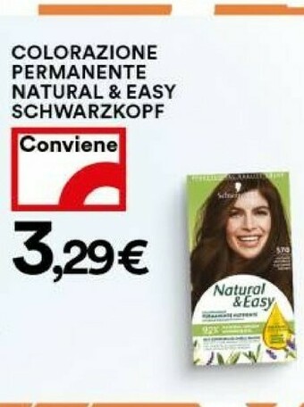 Coop Schwarzkopf Tinte capelli offerta
