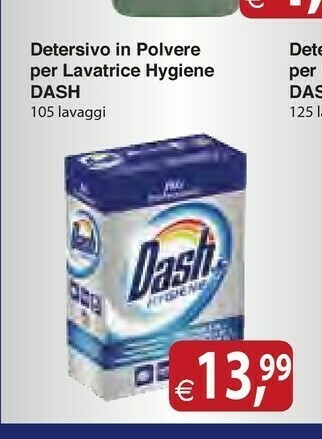 Docks Cash&Carry Dash Detersivo lavatrice offerta