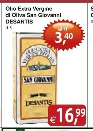 Docks Cash&Carry Calvè Olio extravergine di oliva offerta