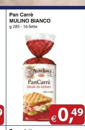 Docks Cash&Carry Mulino Bianco Pancarrè offerta