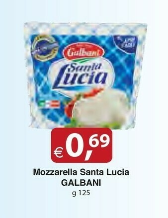 Docks Cash&Carry Galbani Mozzarella offerta