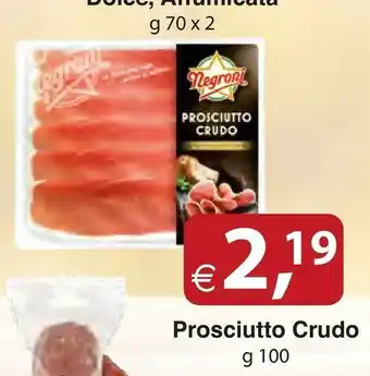 Docks Cash&Carry Negroni Prosciutto crudo offerta