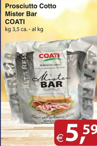 Docks Cash&Carry Coati Prosciutto cotto offerta