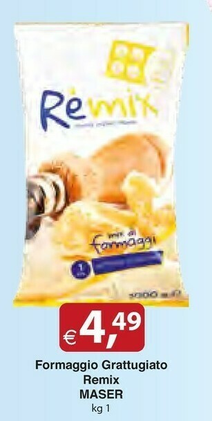 Docks Cash&Carry Formaggio Grattugiato offerta