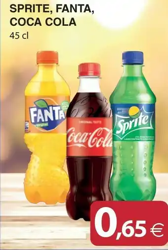 Docks Cash&Carry Sprite Coca cola zero offerta
