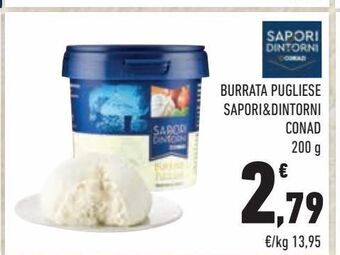 Conad City Burrata pugliese sapori&dintorni conad offerta