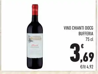 Conad City Vino chianti docg bufferia offerta