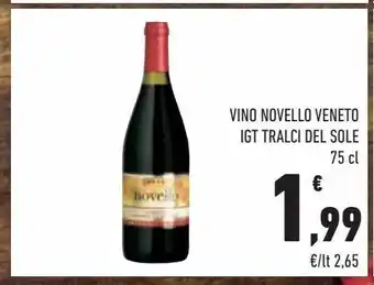 Conad City Vino novello veneto igt tralci del sole offerta