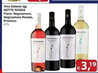 Notte rossa Vino