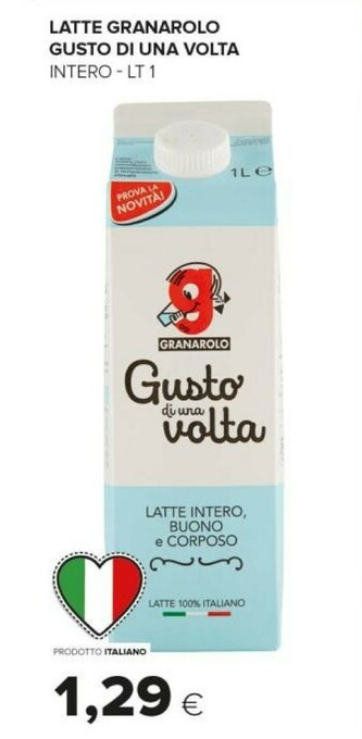 Tigre Granarolo Latte offerta