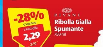 ALDI Ribolla gialla spumante offerta