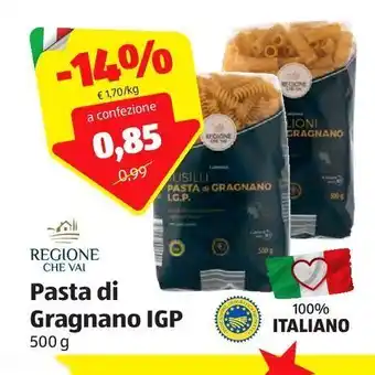 ALDI Pasta di gragnano igp offerta