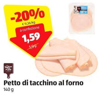ALDI Petto di tacchino al forno offerta