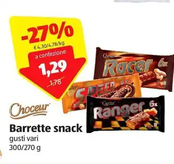 ALDI Barrette snack offerta