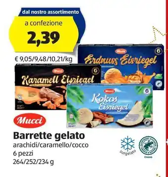 ALDI Barrette gelato offerta