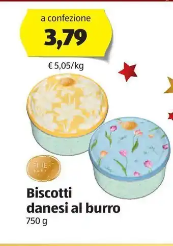 Biscotti danesi al burro