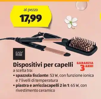 Piastra per capelli
