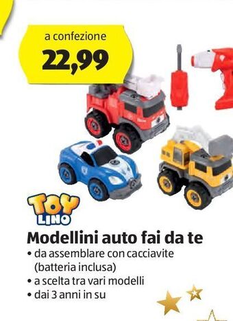 ALDI Modellini auto fai da te offerta