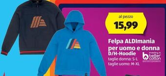 ALDI Felpa aldimania per uomo e donna offerta
