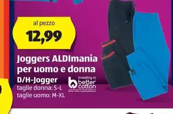 ALDI Joggers aldimania per uomo e donna offerta