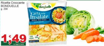 Sidis Bonduelle Ricetta Croccante 230 g offerta