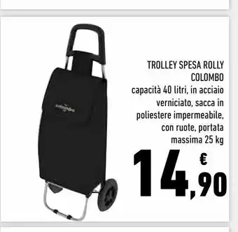 Conad Superstore Trolley spesa roll colombo offerta
