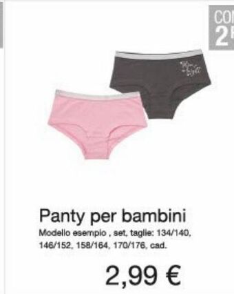 KiK Panty per bambini offerta