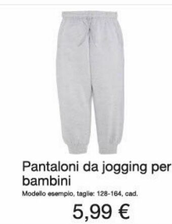 Pantaloni da jogging per bambini