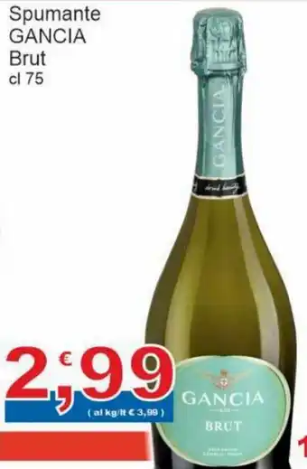 Gancia Spumante Brut 75 cl