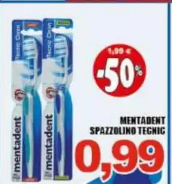 Gros Mentadent Spazzolino Tecnic offerta
