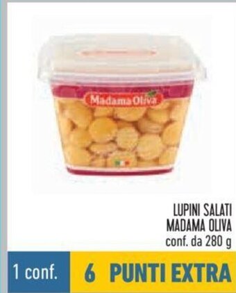Conad Lupini Salati Madama Oliva conf. da 280 g offerta