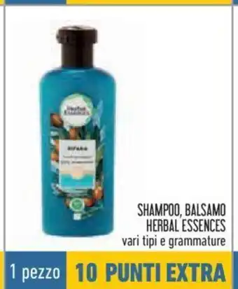 Conad Shampoo Balsamo Herbal Essences vari tipi e grammature offerta