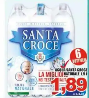 Gros Santa Croce Acqua Naturale 1,5 L offerta