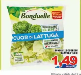 Gros Bonduelle Cuore Di Lattuga 150 g offerta