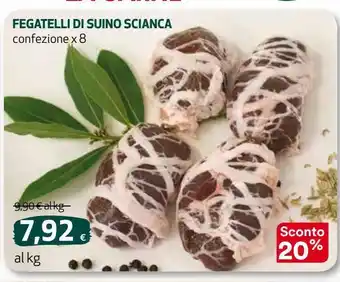 Coop Fegatelli di suino scianca offerta